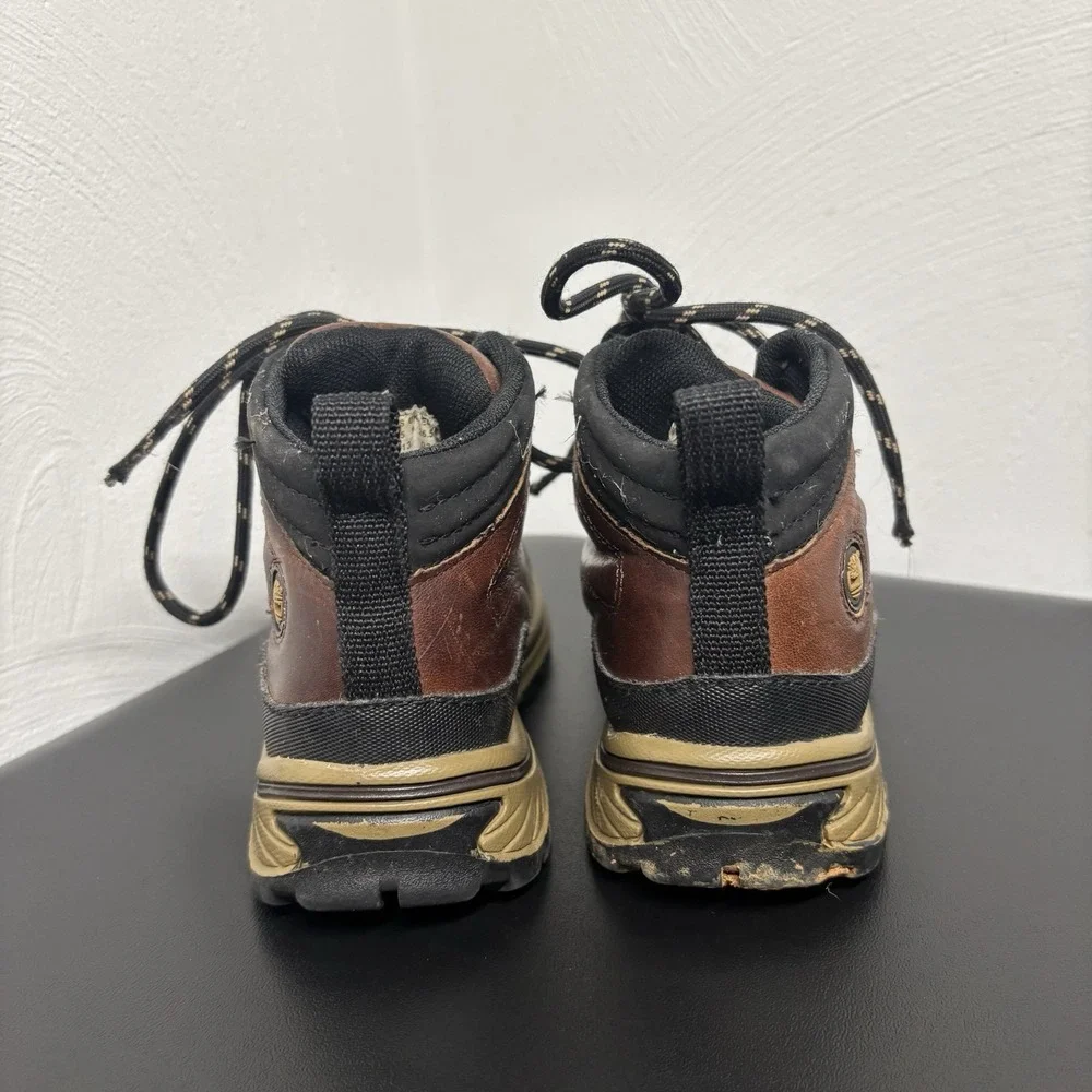 Timberland Toddler Boots Boys Brown Leather‎ Size 9.5 Outdoor 22813